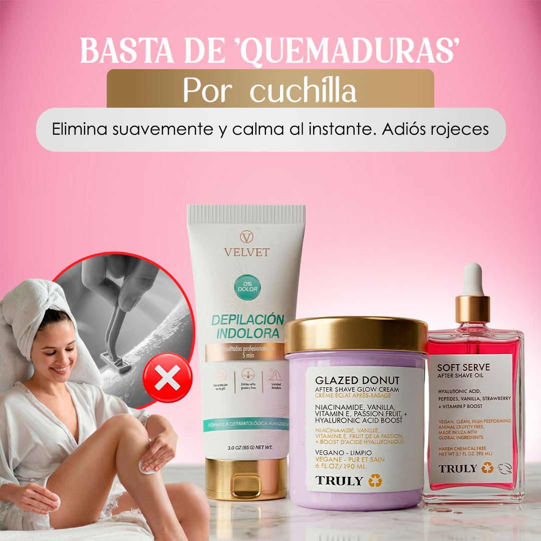 CREMA DEPILATORIA+ TRULY+ MANTEQUILLA